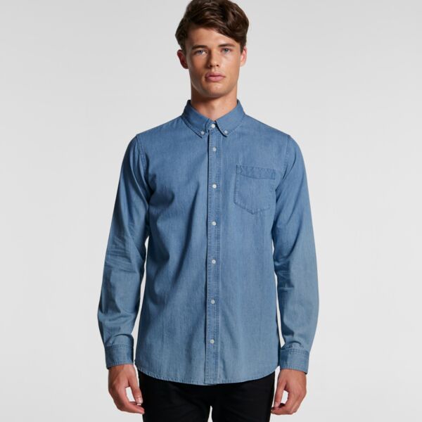BLUE DENIM SHIRT DENIM Thumbnail