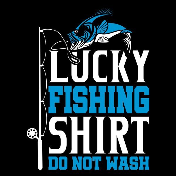 lucky fishing shirt Thumbnail